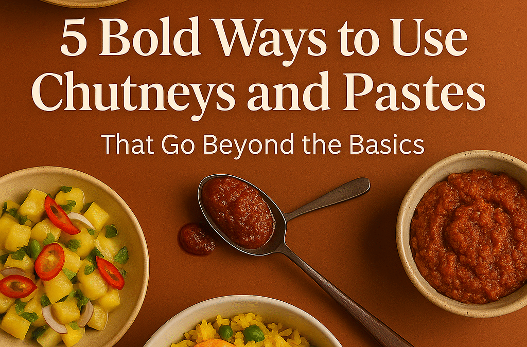 5 Bold Ways to Use Chutneys and Pastes That Go Beyond the Basics